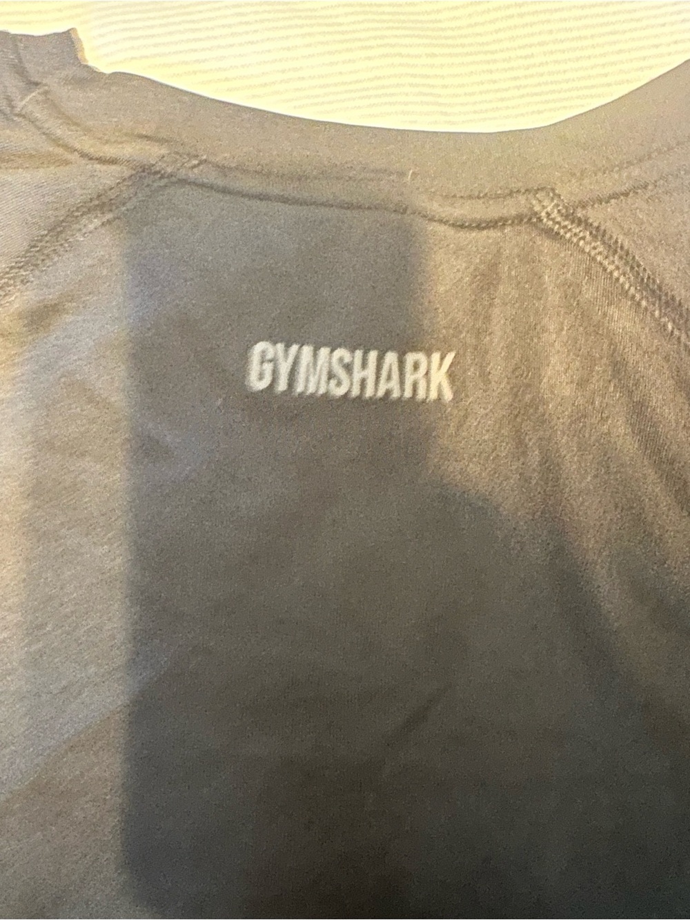 Gymshark Men’s Black Short-Sleeve light compression Shirt /Top - Picture 5 of 7